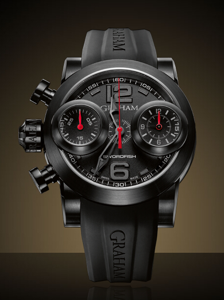 Graham London Swordfish Booster Black - 2SWBB.R36L Men Watch Graham London Swordfish Booster Black - 2SWBB.R36L Men Watch